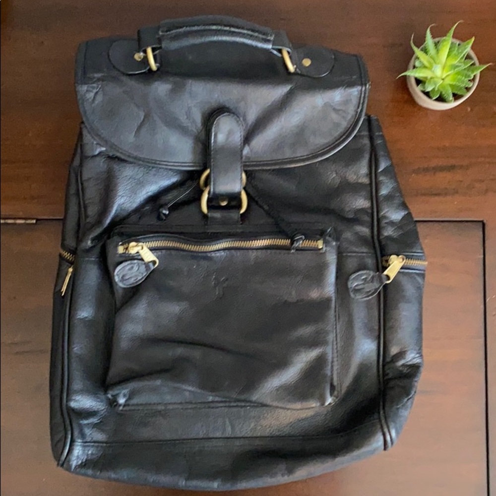 Frye Leather Backpack